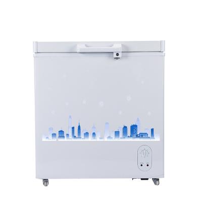 China Low Energy Consumption 150L 12V 24V Portable Compressor Refrigerator Freezer DC Solar Powered DC Compressor Freezer for sale