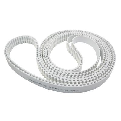 China White Htd 20000-Htd14m-40mm-Paz Conveyor Transmission PU Timing Belt for sale