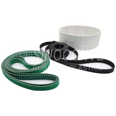 China Construction Works Essential Auto Double Sided White PU Timing Belt with Customization for sale