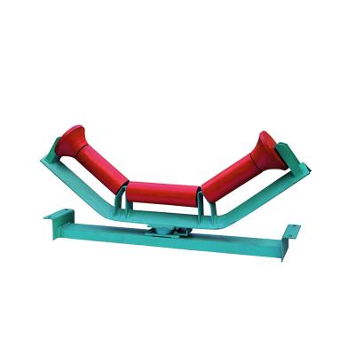 China Industrial Carbon Steel Conveyor Roller Idler for High Capacity Mining Conveyors for sale