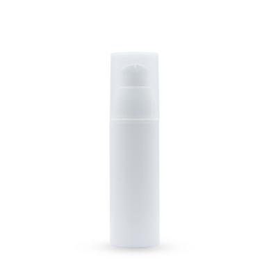 China Eco-friendly Facial White Transparent Airless Bottle PP Packaging Lotion Pump Plastic Bottle Food Grade Plastic Bottle for sale