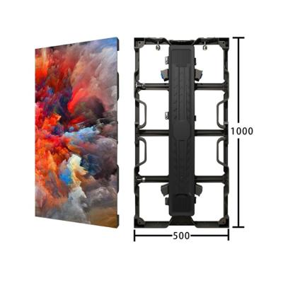 Chine Advertising outdoor rental led video wall 50*100cm 3m x 2m p3.91 / p4.81 led screen p4.81 outdoor led display à vendre