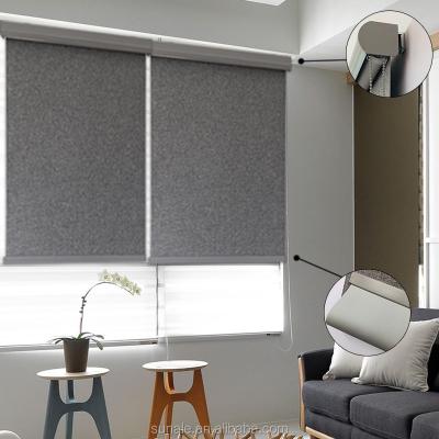 China UV Protection Blackout Fabric Window Shades Roller Blinds With Components for sale