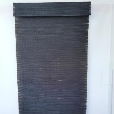 China Environmental Wireless Bamboo Window Curtain Blind Horizontal Bamboo Material for sale