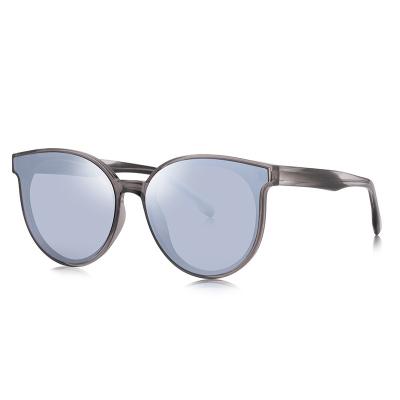 China 2021 Newest UV Stopping Wholesale Circle Foil Frame Oversized Sunglasses For Men And Women for sale