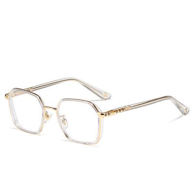 China Latest Custom Eyewear 2021 Stylish Vintage Eyeglass Optical Frames For Men And Women for sale