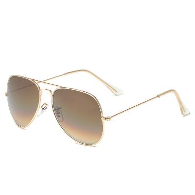 China Custom Unisex Fashion Sunglasses Logo Gafas De Sol Toad Mirror UV400 Metal Shading Sun Glasses For Man And Woman for sale