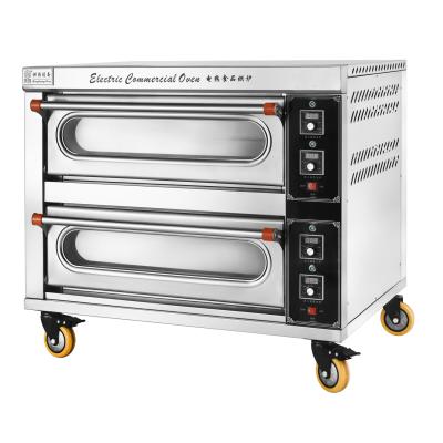 China Digital Panel Hotels Industrial Cake Oven Cake Bread Pita Pizza Baking Oven Cake Baking Gas Oven for sale