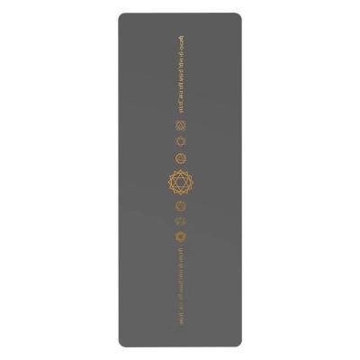 China Natural Material Yoga Mat，No slip Printing desgins Mat Best for Yoga, Pilates, Exercise, Workout, Bikram and Hot Yoga for sale