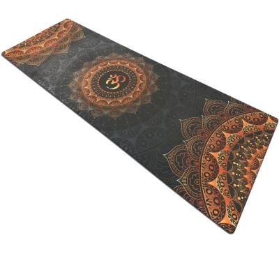 China Digital printing yoga mat, full color printing suede,Washable Yoga Mat Eco Friendly for sale