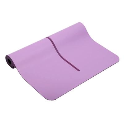 China yoga mat, PU+ Natural rubber yoga mat, anti slip polyurethane, large exercise mat, fitness mats wholesale for sale