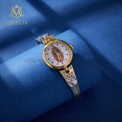 China SBW9883 Day/Date 2022 Explosion Models New Factory Outlet Top Selling Elephant Virgin Mary Lady Lucky Watch for sale