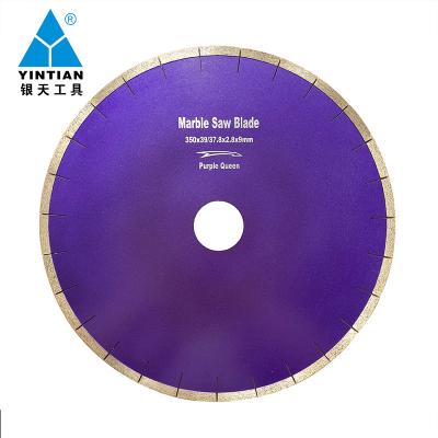 China High Cost Performance Queen Sharp 14inch 350mm Diamond Saw Blade For Fast And High Accurate Cutting Marble for sale