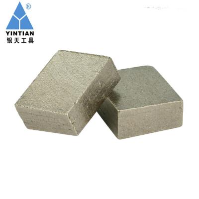 China High Performance Cutting Hubei Yintian Sharp Fast Cutting Diamond Segment For Granite Marble Stone for sale