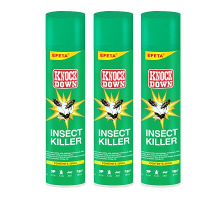 China Tetramethrin Aerosol Insect Killer Spray 400ml for sale