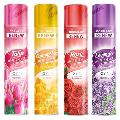 China OEM Flower Scent 320ml Car Room Air Freshener for sale