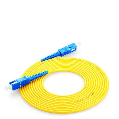 China 0.9mm 100% New 10PCS SC/UPC-SC/UPC Ready Stock 10Pcs/Lot 3M Simplex 9/125 Single Mode SM Fiber Optic Cable Patch Cord Fiber Jumper for sale