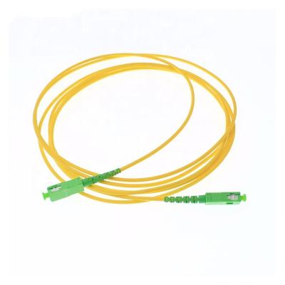 China WAN LAN FTTX CATV Cat6a Cat5e SC/APC-FC/APC-LC/APC Cheap Price Patch Cord Outdoor Fiber Optic Patch Cord for sale