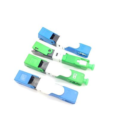 China FTTH FTTB FTTX Network FTTH Embedded SC /APC SC/UPC Optical Fiber Cold Splice Cold Splice Covered Cable Optical Fiber Fast Connector for sale