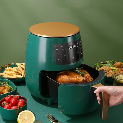 China Fashionable Multifunction Air Fryer Digital Oilless Cooker Presets Temp Timer Recipes For Oven Chips Fish Meat Chiken Rotisserie for sale