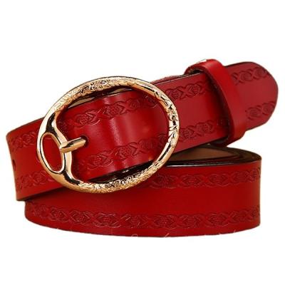 China Daily Life Women Belt Casual Pants Pin Buckle Belt Free Shipping Upper Cowhide Fashion Waist Belt Genuine Leather Women Belt for sale