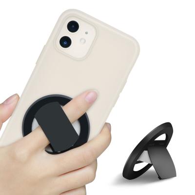 China Magnetic Car Holder 360 Adjustable Finger Grip Ring Stand Phone Holder Universal Car for iPhone 12 for sale