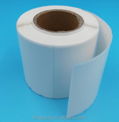 China Semi White Self Adhesive Hot Sale Gloss Label Paper Self Adhesive Label With Letter On Back Paper for sale