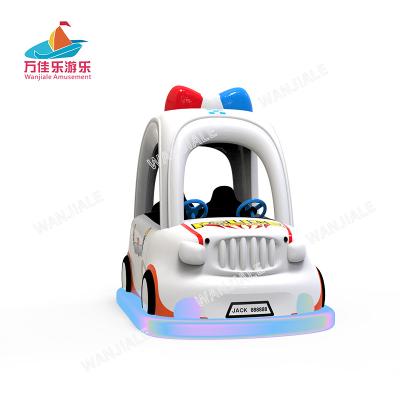 China Guangzhou Factory Amusement Battery Metal Lighting Police Bumper Car Kiddie Rides Machine For Sale for sale