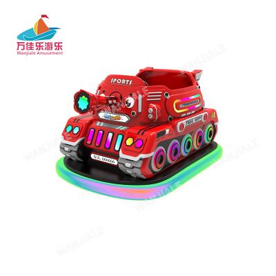 China Guangzhou Manufacturer Metal Manufacturer Battery Coin Operated Fiberglass Kids Tank Kiddie Rides Bumper Cars For Sale for sale