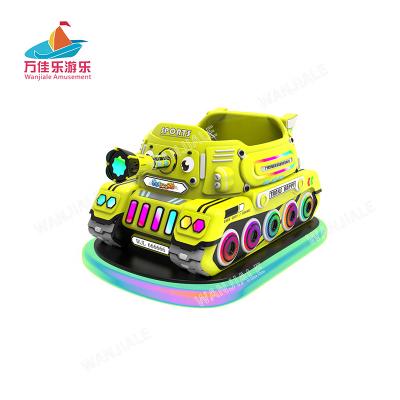 China Guangzhou Manufacturer Metal Amusement Park Square Mall Electric Battery Fiberglass Kiddie Kids Ride On Bumper Car for sale