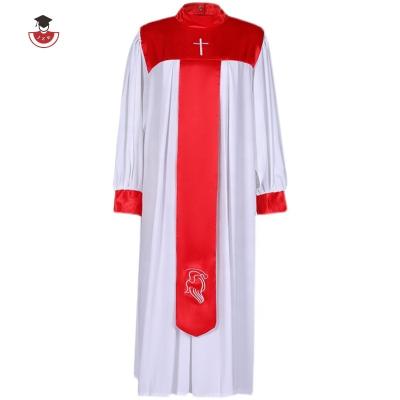 China Wholesale Custom Choir Robe Comfortable School Uniforms Promotion Church Secretary Robes Sing in Choir Cheap Modern Robes Hot Sale Good Quality Church Choir Uniforms for sale