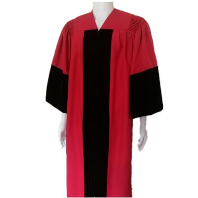 China Oxford Best Quality Low Price Comfortable School Uniforms University Of Graduation Gown Customized By Factory Customized Graduation Gown for sale