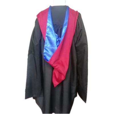 China Factory High Quality Comfortable Cardiff University Graduation Gown School Uniforms OEM for sale