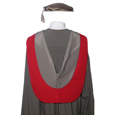 China York University Graduation Doctoral Gown Comfortable School Uniforms Hot Selling Custom Luxury School Uniform for sale