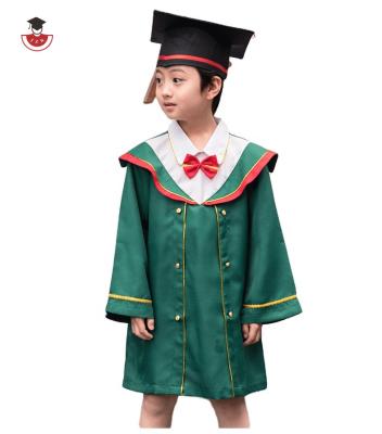 China Wholesale High Quality Customizable Kindergarten Stage Graduation Comfortable School Uniforms Kindergarten Yellow And Green Dress for sale