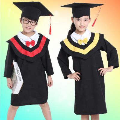 China Cozy School Uniforms Wholesale Black Elementary School Graduation Hats And Gowns for sale