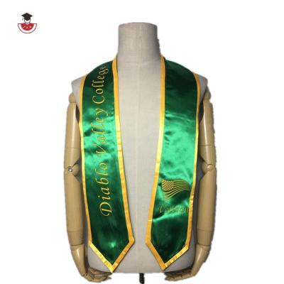 China Cozy School Uniforms Wholesale Mix Color Customized College Graduation Stole And Shawl for sale