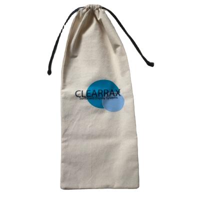 China Recyclable Organic Cotton Pouch Organic Muslin Cloth Cotton Bread Bag Shoe Dust Bag for sale