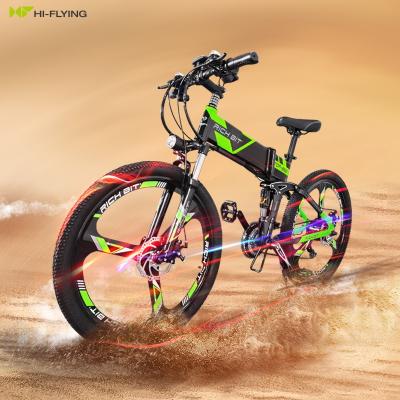 China EU WAREHOUSE OEM 36V 12.8AH 26inch HIGH QUALITY folding MTB standard BIKE MOUNTAIN BIKE ELECTRIC BICYCLE E-BICYCLE for sale