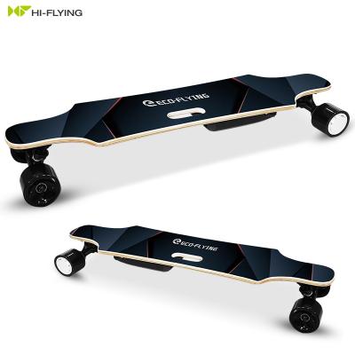 China Europe Youth Double Motor 350W Skate Board Remote Control Electric Skateboard Cheap Panel 25.2V 4000mAh Electric Skateboard for sale