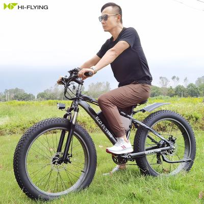 China Powerful Aluminum Alloy Electric Bike EU/UK Warehouse 1000W 48V 13Ah Battery 26inch Wheels Fat-tire Electric Bicycle E-Bike for sale