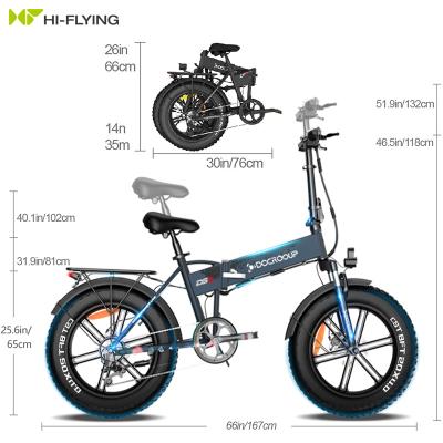 China Electric Bicycle 750W 48V SHIMANO 7 Speed ​​E Bike Urban Road / Snow Bike / Beach / DOCROOUP DS2 Electric Bike Offroad Motor for sale