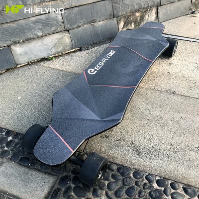 China Youth wholesale electric skateboard diy double motors off road white electric skate electric skateboard for sale