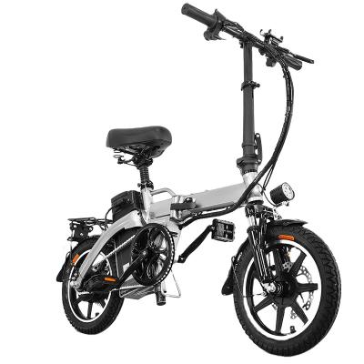 China Factory Customizationc e-bike 350W 48V battery e-bike city multifunctional popular adult 14inch e-bike electric bicycle for sale