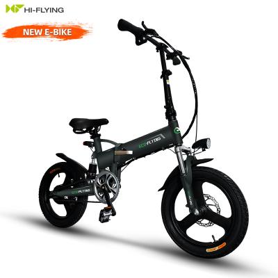 China Aluminum Alloy EU Warehouse 16 Inch 250w Folding Cheap Electric City Bike For Adults for sale