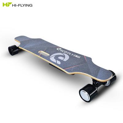 China Adult EU Warehouse Fastest Electric Longboard Off Road Electric Skateboard 350w*2 Motor Powerful Double Skateboard for sale