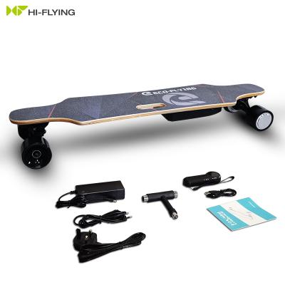 China EU Warehouse Youth Hub Motor Dual Off Mountain Electric Powerful Board Skateboard Road Skateboard Electric Skateboards for sale