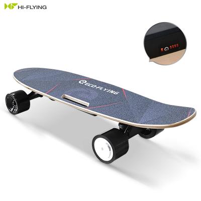 China Amazon Hot Seller Youth Mini Longboard Mini Anti-Slip In Cheap Electric Skateboard Backpack Portable Handle 4 Wheel Electric Skateboard for sale