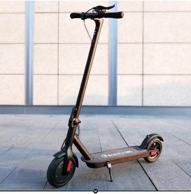 China EU warehouse power 7.5AH long range double motor foldable e-scooter electric e scooter 8.5 inch solid tire for sale