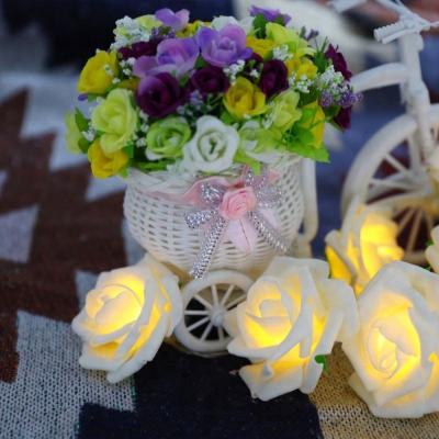 China Wholesale 2022 Industrial 10 Led Flower Rose Home Decorative Led Light for sale